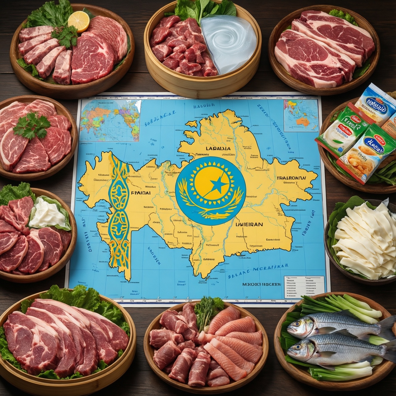Потребление мяса, молока и рыбы в регионах Казахстана: почему различается рацион